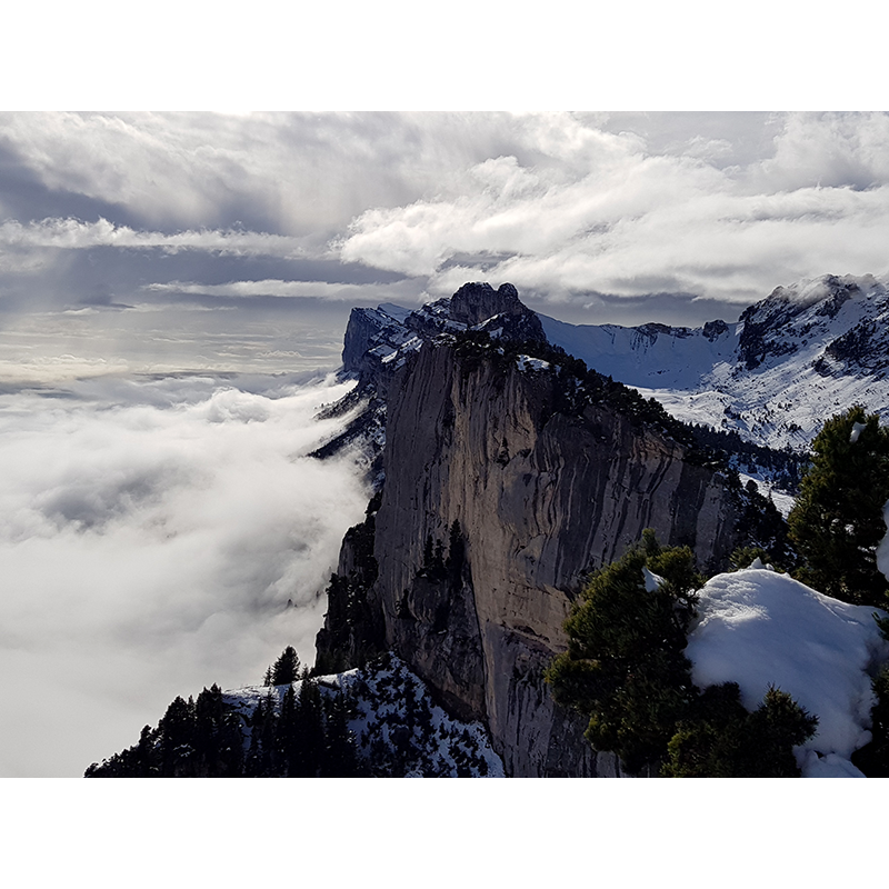 stunning view on Chartreuse Valley