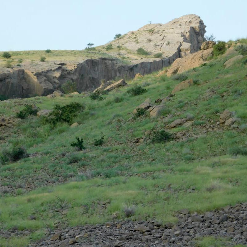 Mountains in the Pab Hills, Khuzdar district